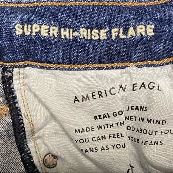 American Eagle Super High Rise Flare Jeans - Picture 6 of 6